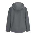 Veste softshell femme à capuche avec doublure polaire SOL'S couleur gris foncé