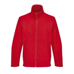 Veste micropolaire unisexe avec fermeture éclair et poches SOL'S couleur rouge cinquième vue