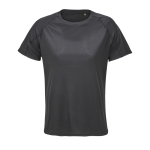 T-shirt respirant pour femme en polyester recyclé SOL'S couleur noir
