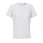 T-shirt respirant pour femme en polyester recyclé SOL'S couleur blanc neuvième vue