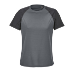 T-shirt respirant pour femme en polyester recyclé SOL'S couleur gris taupe dixième vue