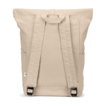 Sac à dos roll-top avec fermeture supérieure et poches 17L 380 g/m² couleur naturel deuxième vue