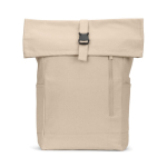 Sac à dos roll-top avec fermeture supérieure et poches 17L 380 g/m² couleur naturel cinquième vue