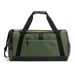 Sac de sport en polyester recyclé avec grand compartiment 37L couleur vert foncé première vue