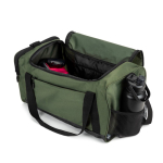 Sac de sport en polyester recyclé avec grand compartiment 37L couleur vert foncé quatrième vue