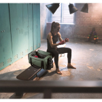 Sac de sport en polyester recyclé avec grand compartiment 37L vue d'ambiance