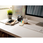 Set de bureau 2 en 1 en papier 100 % recyclé avec 150 feuilles vue d'ambiance