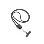 Câble lanyard avec support pour téléphone et charge ultra-rapide 60 W couleur noir