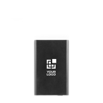 Batterie externe magnétique avec charge sans fil 5 000 mAh avec zone d'impression