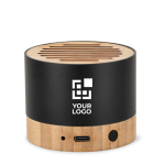 Enceinte portable en aluminium recyclé avec kit mains libres 3W avec zone d'impression