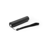 Lampe torche rechargeable avec 3 niveaux de luminosité et zoom couleur noir deuxième vue