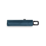 Parapluie pliant à mécanisme manuel avec mousqueton sur la poignée Ø98 couleur bleu