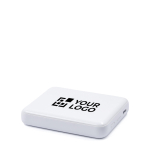 Batterie externe magnétique ultra-fine USB-C BrandCharger 5 000 mAh couleur blanc deuxième vue