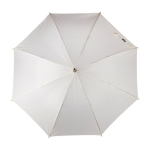 Parapluie de golf automatique avec manche droit en bambou Ø 102 cm couleur beige première vue
