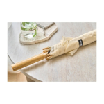 Parapluie de golf automatique avec manche droit en bambou Ø 102 cm troisième vue