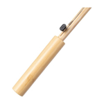 Parapluie de golf automatique avec manche droit en bambou Ø 102 cm neuvième vue