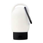 Lotion solaire avec mousqueton et bouchon coloré SPF30 30 ml couleur noir première vue