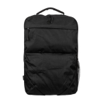 Sac à dos pour PC fabriqué à partir de plastiques océaniques 15'' couleur noir première vue