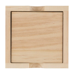 Jeu de sudoku avec plateau relevable et rangement interne couleur bois première vue