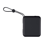 Batterie externe en plastique, charge rapide et écran LED 10 000 mAh couleur noir première vue