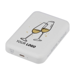 Batterie externe magnétique MagSafe à charge sans fil 5 000 mAh troisième vue