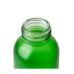 Gourde en verre dépoli coloré avec bouchon à vis en bambou 500 ml huitième vue