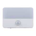 Lumière rechargeable avec détecteur de mouvement, charge USB-C 500 mAh couleur blanc première vue