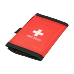 Trousse de premiers secours avec velcro et anse de transport RPET 600D troisième vue