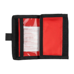 Trousse de premiers secours avec velcro et anse de transport RPET 600D quatrième vue