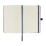 Carnet A5 en polyester RPET à couverture semi-rigide, pages lignées troisième vue