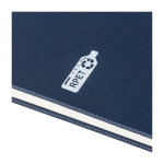 Carnet A5 en polyester RPET à couverture semi-rigide, pages lignées septième vue