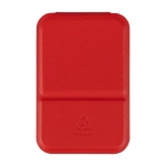 Miroir de poche pliable avec couvercle en cuir synthétique 70 x 11 cm couleur rouge première vue