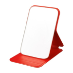 Miroir de poche pliable avec couvercle en cuir synthétique 70 x 11 cm première vue