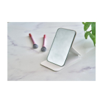 Miroir de poche pliable avec couvercle en cuir synthétique 70 x 11 cm quatrième vue