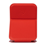 Miroir de poche pliable avec couvercle en cuir synthétique 70 x 11 cm huitième vue