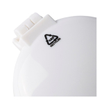 Étui rond de poche avec miroir et brosse inclus cinquième vue