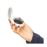 Étui rond de poche avec miroir et brosse inclus sixième vue