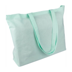 Grand sac fourre-tout en coton avec longues anses, 140 g/m² sixième vue