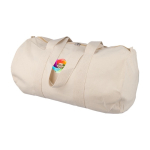 Sac de sport en coton naturel OEKO-TEX avec longues anses première vue