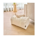 Sac de sport en coton naturel OEKO-TEX avec longues anses onzième vue