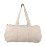 Sac de sport en coton naturel OEKO-TEX avec longues anses troisième vue