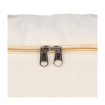 Sac de sport en coton naturel OEKO-TEX avec longues anses cinquième vue