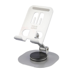 Support pour téléphone pliable en aluminium avec rotation à 360° deuxième vue