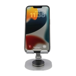 Support pour téléphone pliable en aluminium avec rotation à 360° septième vue