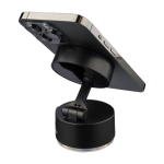 Support magnétique en plastique pour téléphone, pliable, avec ventouse septième vue