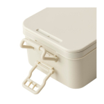 Lunch box empilable à deux niveaux avec set de couverts 2,2 L onzième vue