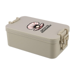 Lunch box empilable à deux niveaux avec set de couverts 2,2 L deuxième vue