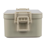 Lunch box empilable à deux niveaux avec set de couverts 2,2 L troisième vue