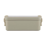 Lunch box empilable à deux niveaux avec set de couverts 2,2 L quatrième vue