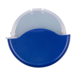 Coupe-pizza avec étui amovible et lame en acier inoxydable couleur bleu première vue